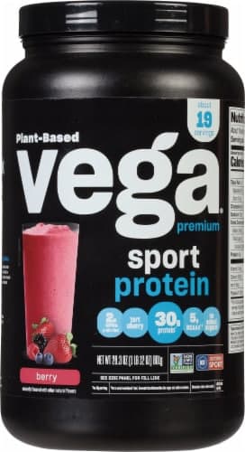 Vega Sport Plant-Based Berry Performance Protein Powder Drink Mix
