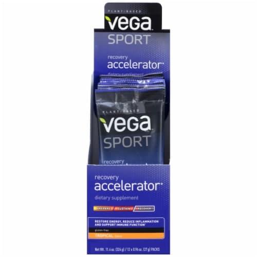 Vega Sport Plant-Based Recovery Accelerator Tropical Powder