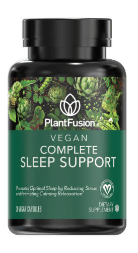 Plantfusion Vegan Complete Sleep Support Capsules