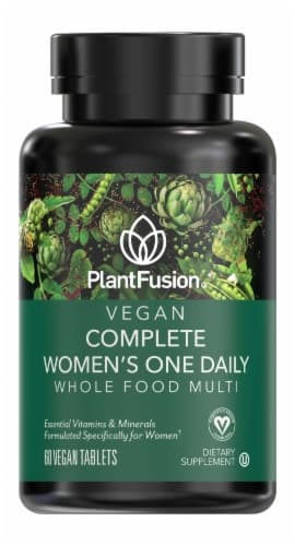 Plantfusion Vegan Complete Women'S One Daily Whole Food Multi-Vitamin Vegan