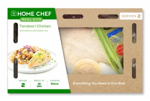Home Chef Meal Kit Tandoori Chicken With Cilantro And Shallot Rice