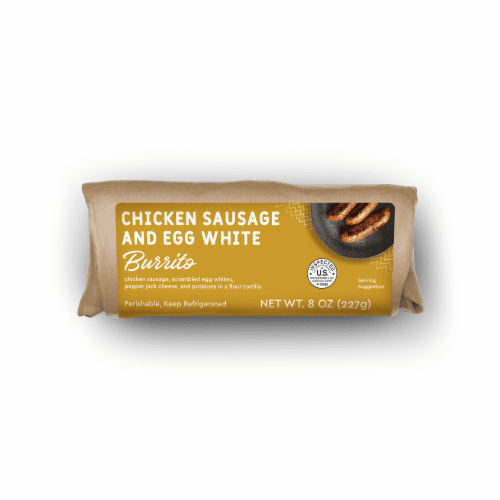 Home Chef Egg White & Chicken Sausage Burrito