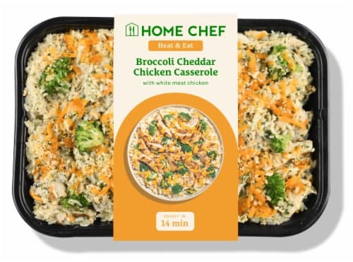 Home Chef Heat & Eat Broccoli Cheddar Chicken Casserole