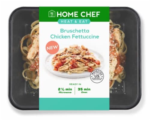 Home Chef Heat And Eat Bruschetta Chicken Fettuccine