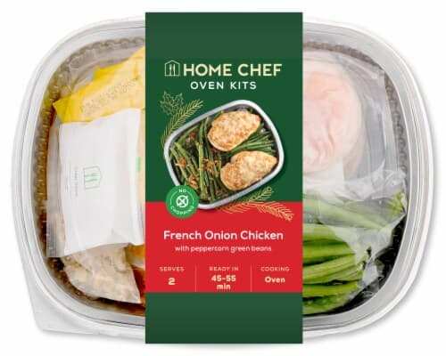 Home Chef Oven Kit French Onion Chicken With Peppercorn Green Beans