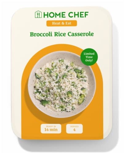 Home Chef Heat & Eat Broccoli Rice Casserole