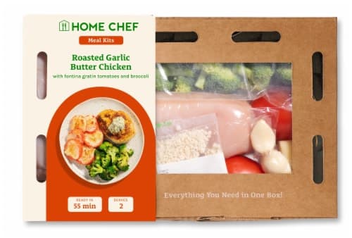 Home Chef Meal Kit Roasted Garlic Butter Chicken