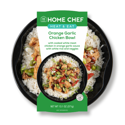 Home Chef Heat & Eat Orange Garlic Chicken Bowl
