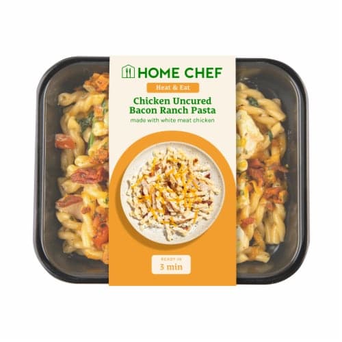 Home Chef Heat & Eat Chicken Uncured Bacon Ranch Pasta