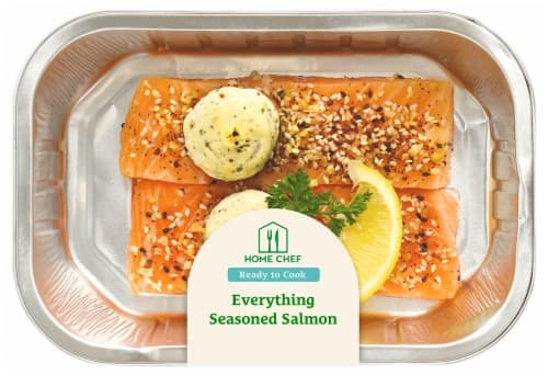 Home Chef Everything Seasoned Salmon