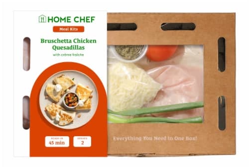 Home Chef Meal Kit Bruschetta Chicken Quesadilla