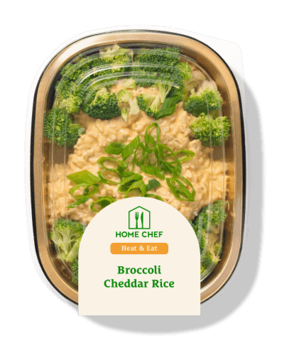 Home Chef Heat & Eat Broccoli Cheddar Rice