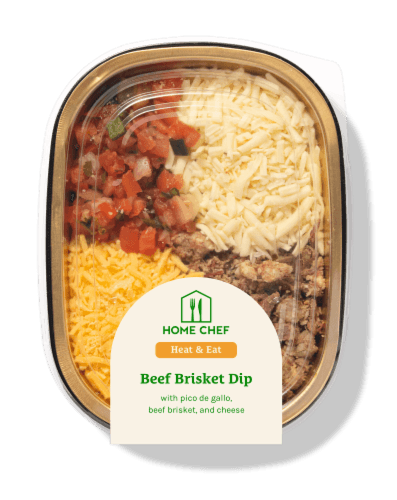 Home Chef Heat & Eat Brisket Queso Dip