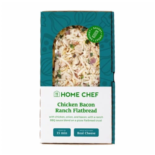 Home Chef Ready To Bake Chicken Bacon Ranch Flatbread