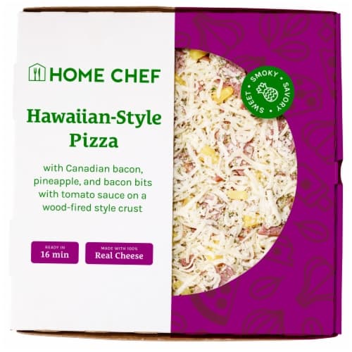 Home Chef Hawaiian Pizza