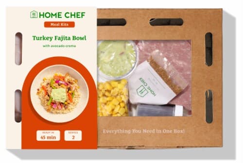 Home Chef Simple And Nutritious Turkey Fajita Bowl Meal Kit