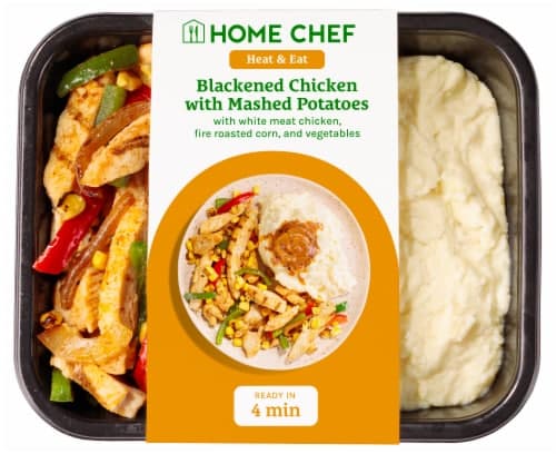 Home Chef Heat And Eat Blackened Chicken With Mashed Potatoes