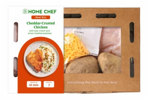 Home Chef Cheddar Crusted Chicken