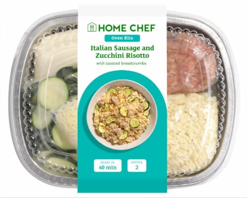 Home Chef Oven Kit Italian Sausage And Zucchini Risotto
