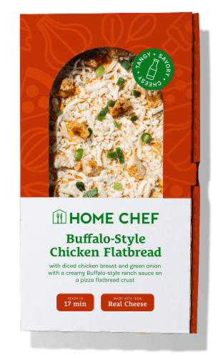 Home Chef Ready To Bake Buffalo-Style Chicken Flatbread