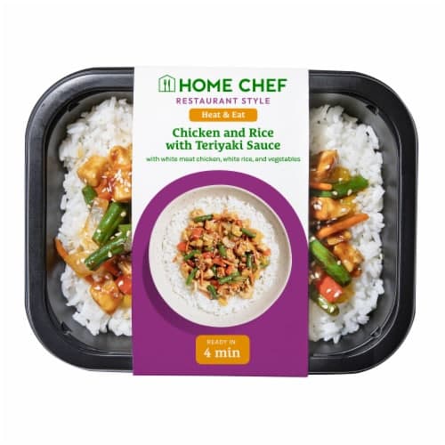 Home Chef Heat And Eat Chicken And Rice With Teriyaki Sauce