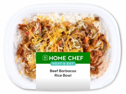 Home Chef Heat & Eat Beef Barbacoa Rice Bowl