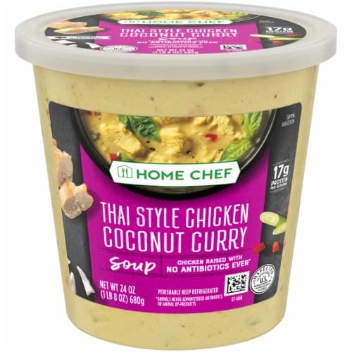 Home Chef Thai Style Chicken Coconut Curry Soup