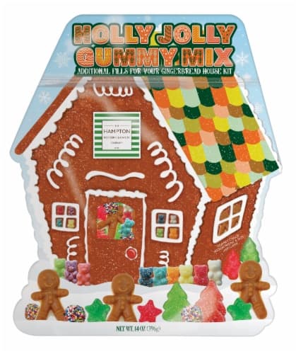 The Hampton Popcorn Company Gingerbread House Kit