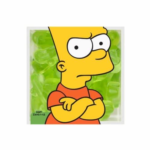 Sugarfina The Simpsons Bar Apple Skateboard Gummies