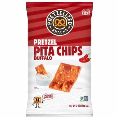 Pretzelized Snacks Buffalo Pita Chips Pretzel