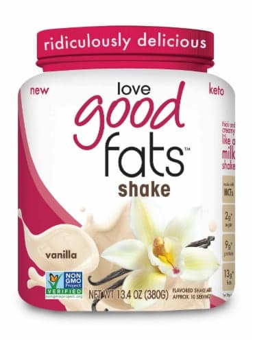 Love Good Fats Vanilla Flavored Shake Mix