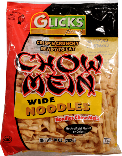 Glicks Chow Mein Wide Noodles