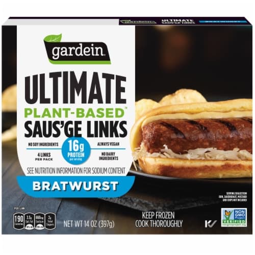Gardein Ultimate Plant-Based Saus'Ge Links Bratwurst