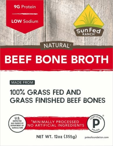 Sunfed Ranch Natural Beef Bone Broth