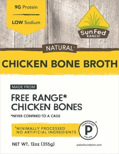 Sunfed Ranch Chicken Bone Broth
