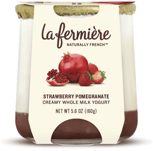 La Fermiere Strawberry Pomegranate Yogurt