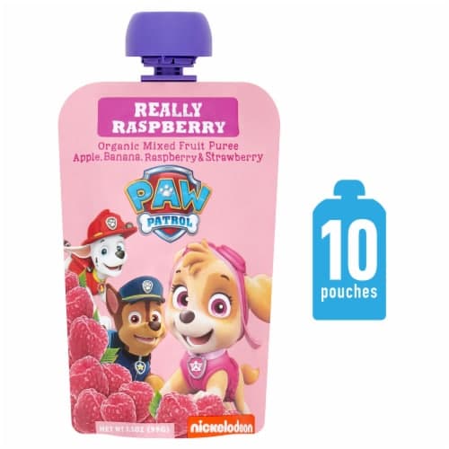 Paw Patrol Really Raspberry Organic Mixed Fruit Puree