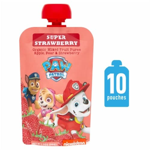 Paw Patrol Super Strawberry Organic Mixed Fruit Puree