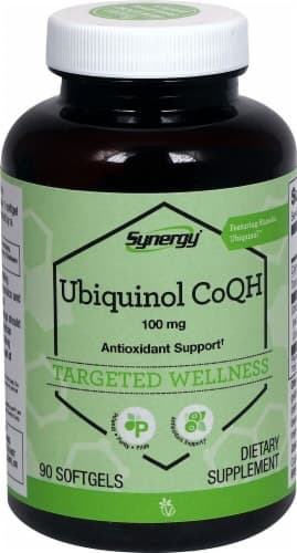 Vitacost Synergy Ubiquinol Coqh Antioxidant Support Softgels