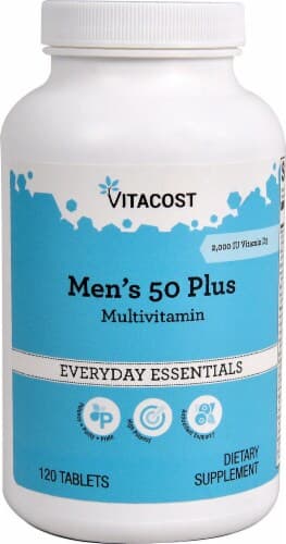 Vitacost Men'S 50 Plus Everyday Essentials Multivitamin