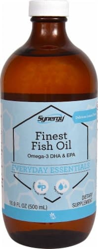 Vitacost Synergy Liquid Fish Oil Omega-3 Dha & Epa - Lemon