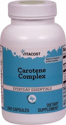 Vitacost Carotene Complex With Pro Vitamin A Everyday Essentials Capsules