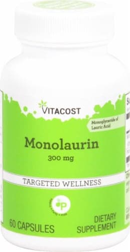 Vitacost Monolaurin Targeted Wellness Capsules