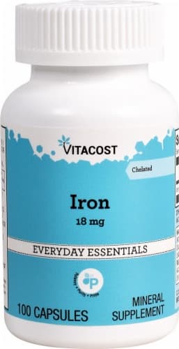 Vitacost Iron Capsules