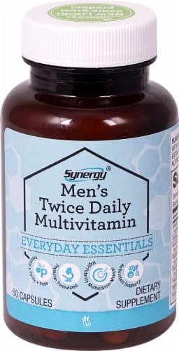 Vitacost Synergy Men'S Twice Daily Multivitamin
