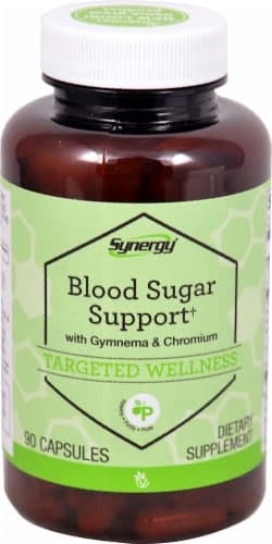 Vitacost Synergy Blood Sugar Support With Gymnema & Chromium Dietary Supplement