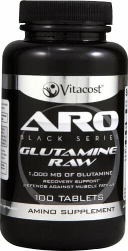 Aro-Vitacost Black Series Glutamine Raw Amino Supplement