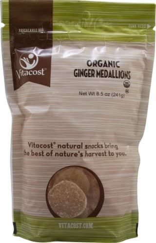 Vitacost Organic Ginger Medallions