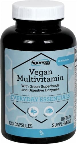 Vitacost Synergy Vegan Multivitamin Capsules