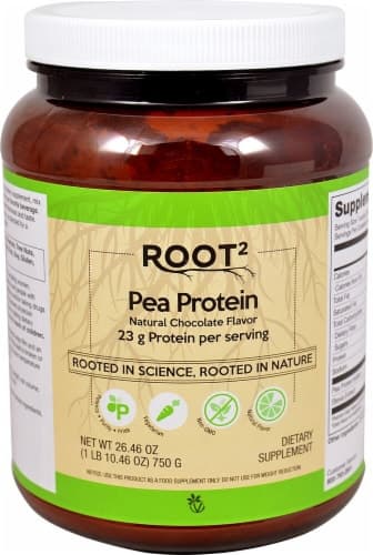 Vitacost Root2 Chocolate Flavored Pea Protein